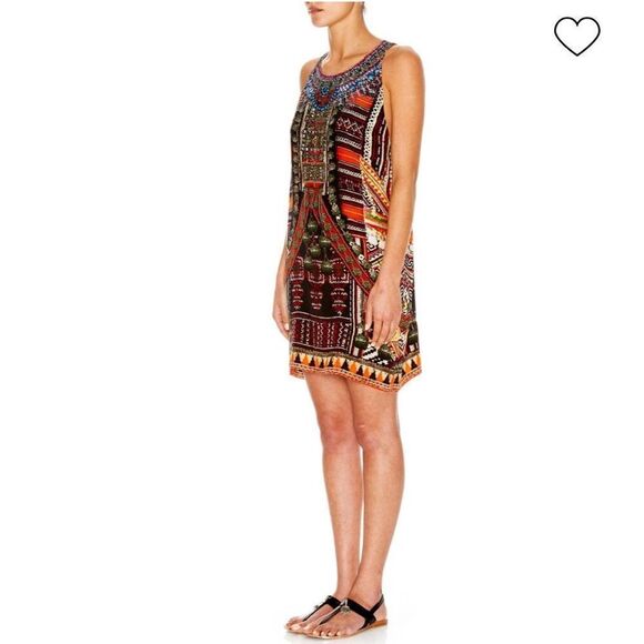 NWT Camilla Dance of the Dao Short Racer Back Dress Size Small - Picture 9 of 15